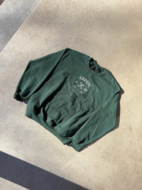 Aspen Embroidered Crewneck
