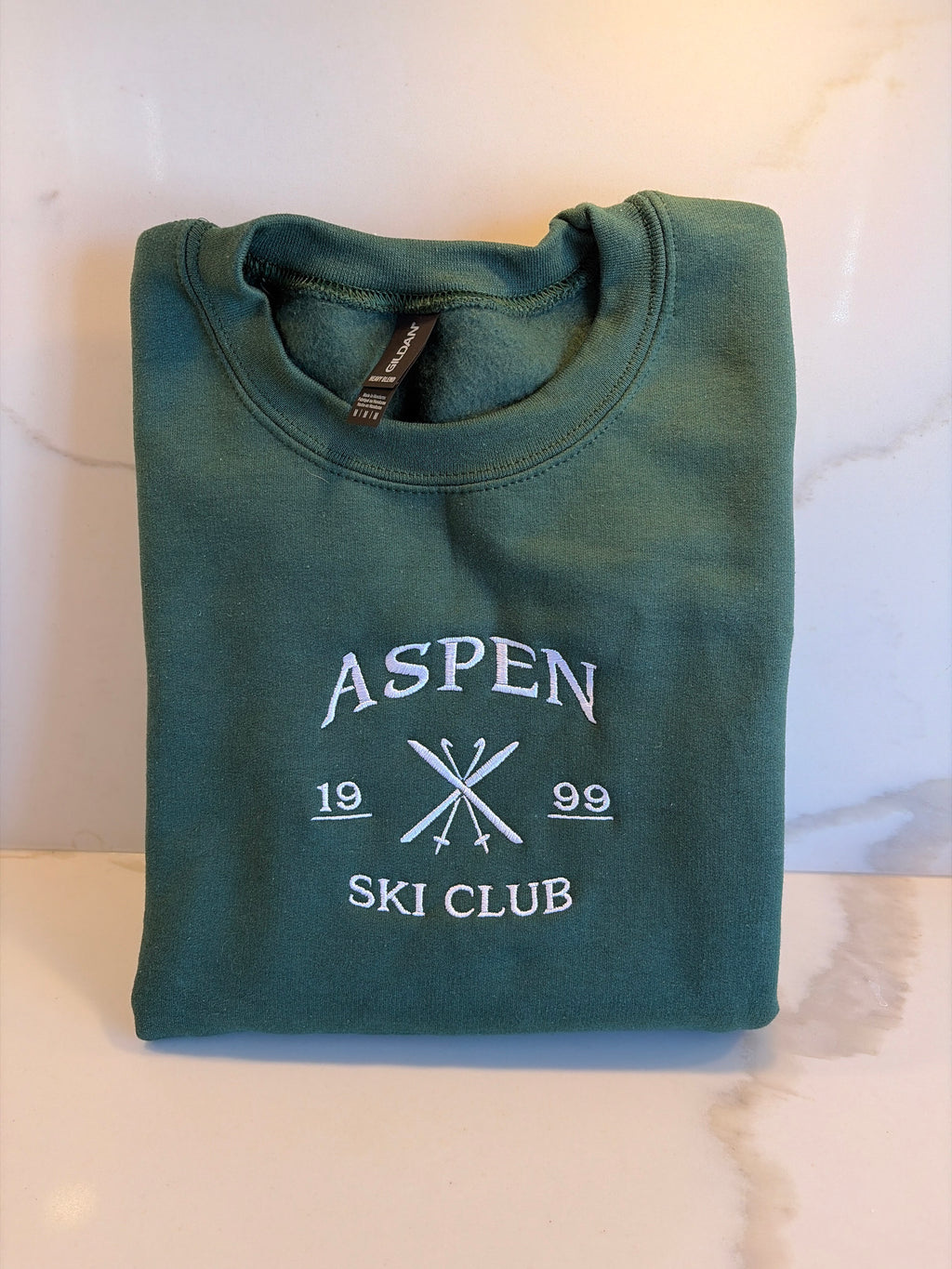 Aspen Embroidered Crewneck