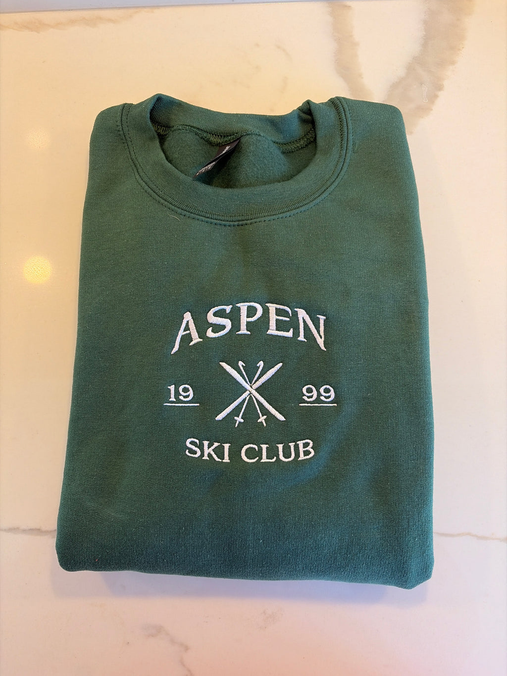 Aspen Embroidered Crewneck