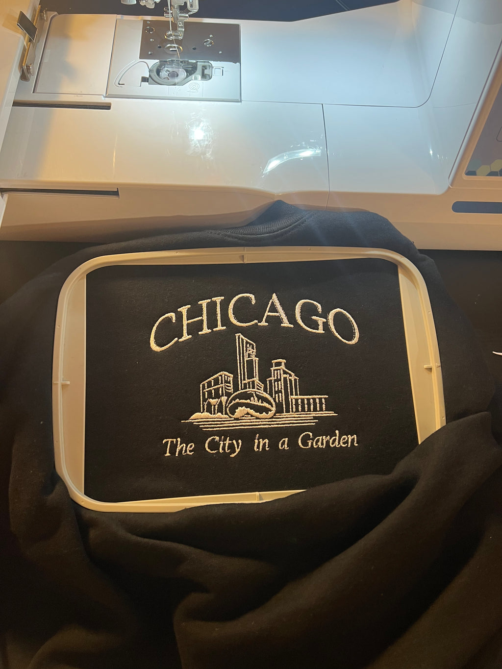 Chicago Embroidered Crewneck